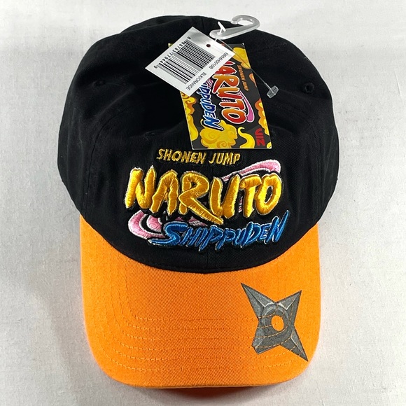 Naruto Shippuden Shonen Jump Men’s Baseball Cap Hat Anime NRMH0010B NWT - Picture 3 of 15